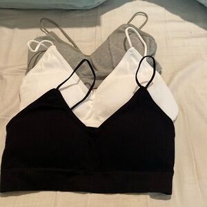 Set of 3 Shein wireless bras
